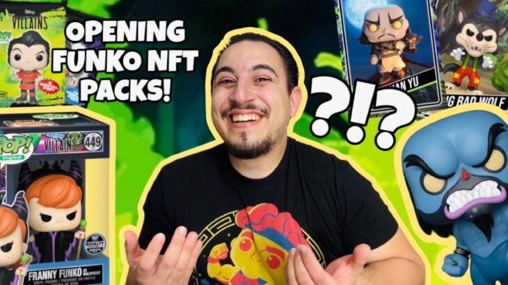 Opening Disney Villains Series 1 NFT Packs | Physical Pulls?!