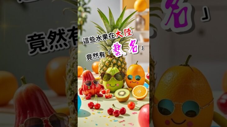 【糖尿病人必看】兩岸水果名稱大PK！這些水果不僅美味，還能幫你控血糖！#糖尿病飲食 #低GI水果 #血糖控制