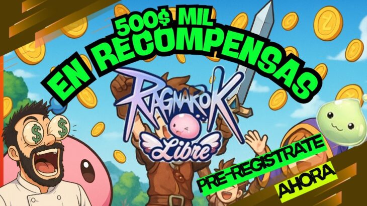 🔥 ¡Reparten $500.000 en este NUEVO JUEGO NFT! 🤑 | RagnarokLibre F2P + Airdrop 🚀