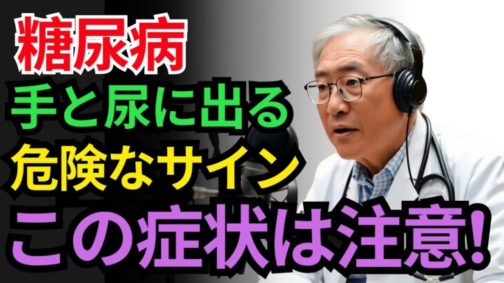 【見逃すと危険】手と尿に現れる“糖尿病のSOS”とは？今すぐ確認！知らないと取り返しがつかない症状と対策とは？