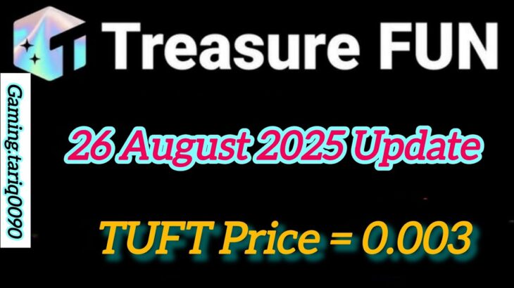 Treasure NFT Today Update |Treasure NFT Full Detail about TUFT and USDT withdrawal |TUFT Price is Up