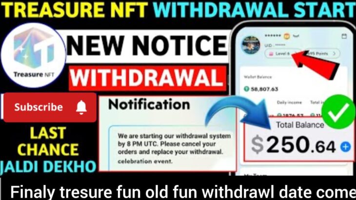 Treasure NFT today latest updates #viralvideo