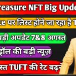 Treasure Nft || Binance पर लिस्ट होने जा रहा है Tuft || बहुत बड़ी अपडेट 7&8 अगस्त || विड्रॉल की..