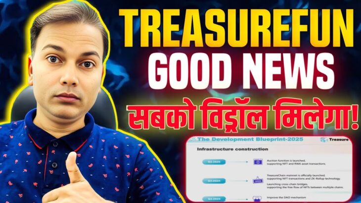 Treasurefun or NFT  Good News//TUFT Binance//विड्रॉल सबको मिलेगा//TUFT Boom 💥