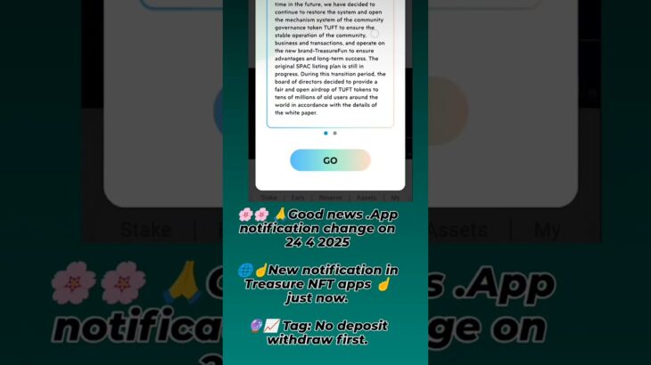Tresure Nft Good News 😱 No deposit first Withdrawal ❣️#tresurenft #tresurenftworking