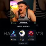 Батек выбил роблокс 🤣 Промокод: batekgifts  | Крутил на GiftsBattle #shorts #nft #батёк