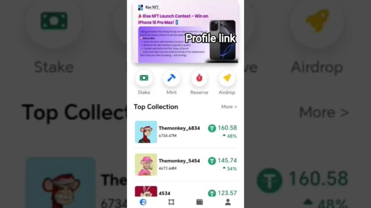 https://rise-nft.xyz/uc/register/?inviteCode=J55K91B8