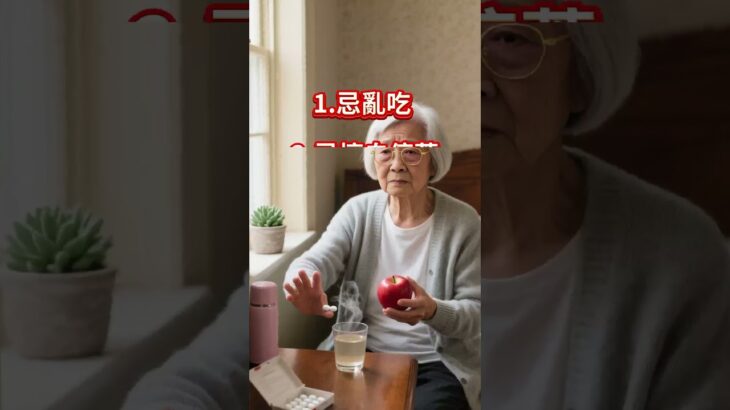【老人控糖】糖尿病五忌：亂吃、停藥、忘監測、忽腳傷、忍不適！#中老年 #健康 #健康好生活 #健康飲食 #中老年健康 #中老年生活 #饮食 #养生