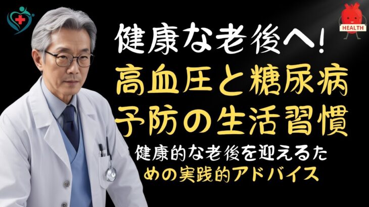 「高血圧と糖尿病予防のための生活習慣の見直し – 健康的な老後を迎えるための実践的アドバイス」