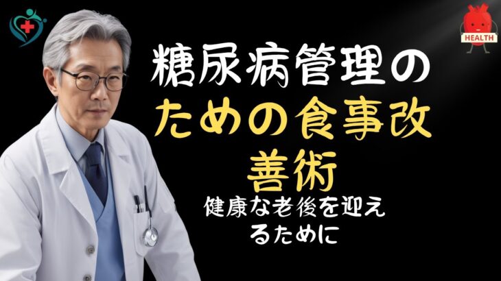 糖尿病管理のための食事改善と実践的アドバイス| 老後の健康 | 健康長寿