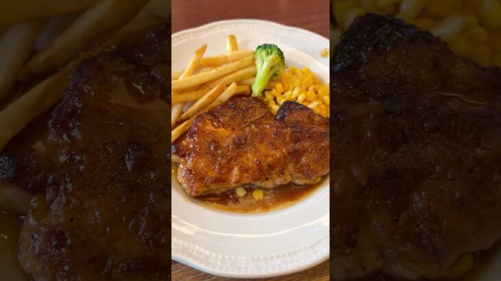 ロイヤルホストのチキンステーキ #ランチ #グルメ好き #ロイヤルホスト #お得グルメ