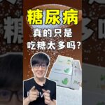 糖尿病真相：不是糖吃太多！#糖尿病 #控糖饮食 #健康养生 #天然食物 #预防糖尿病 #血糖管理 #大豆营养 #仙人掌功效 #人参健康 #黑枸杞养生 #洋车前子 #老爹与小慈 #熱門 #健康生活