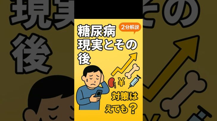 糖尿病の現状とその後＃糖尿病＃生活習慣病＃メタボ＃コーラ