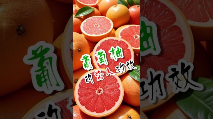 【糖尿病人必看】葡萄柚驚人功效！減肥、控糖、抗老化一次說清！#糖尿病飲食 #葡萄柚功效 #血糖控制 #膽固醇