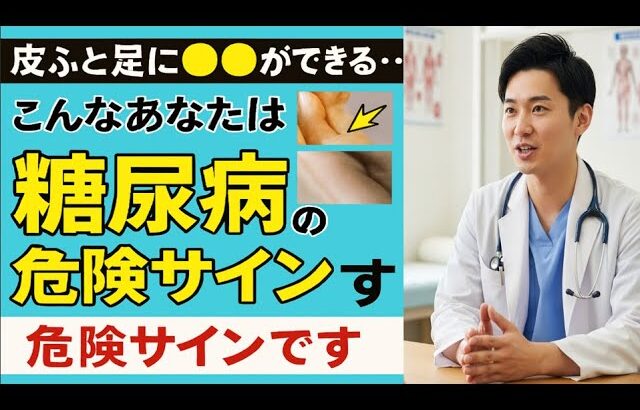 【放置禁止】実は糖尿病になっていると出やすい意外な「皮膚と足」の変化　医師が解説