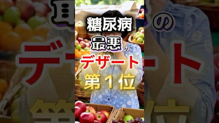 【1位は甘いものじゃない⁉】糖尿病になりやすい最悪のデザート #健康 #雑学 #開運 #知恵 #医学 #名言