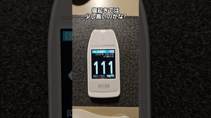 痩せ型2型糖尿病 寝起きの血糖値 #糖尿病 #2型糖尿病 #ダイエット