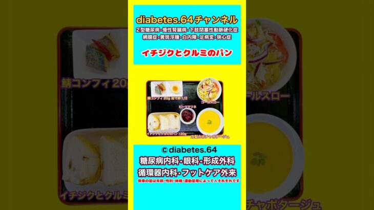 #2型糖尿病#狭心症#食事療法#自炊記録【イチジクとクルミのパン】