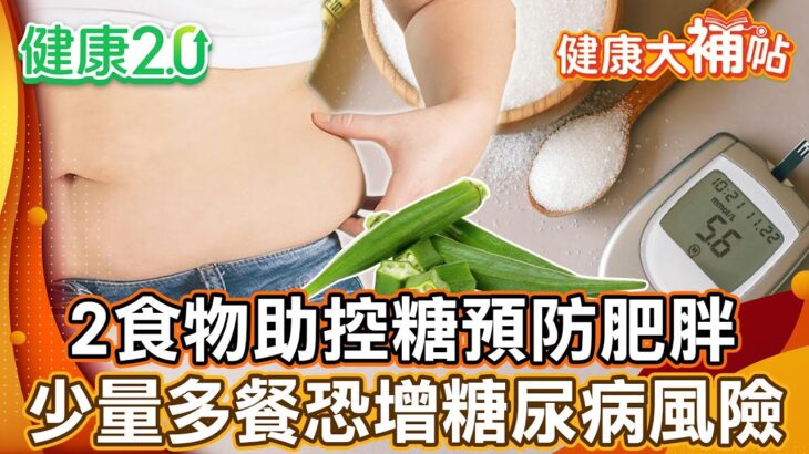 控糖好幫手：白腎豆、秋葵 幫助分解澱粉、預防肥胖！減重少量多餐恐營養不均、增糖尿病風險！【#健康大補帖】健康2.0 #鄭凱云 #陳欣湄  #韋汝