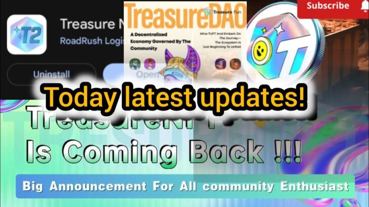 20 september treasure NFT latest updates #viralvideo today tresure nft latest updates