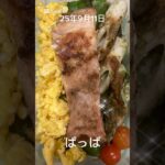 #25/9/11/3:30#糖尿病弁当#パパ#鮭のり弁#揚げない磯辺揚げ#shorts