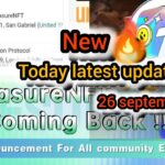 26 september Treasure NFT latest updates #viralvideo #tresurenftreview