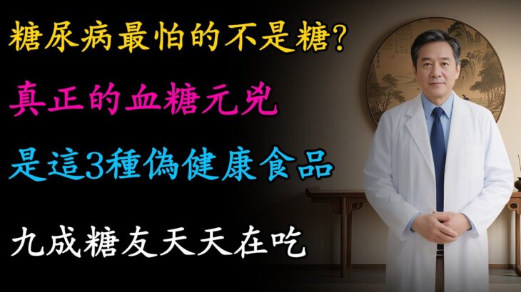 糖尿病最怕的不是糖！這3種「偽健康食品」才是血糖殺手，九成糖友天天在吃！營養師推薦「控糖三寶」，吃得飽還能穩住數字！#健康知識 #健康飲食 #健康養生 #食品安全 #養生 #老年健康
