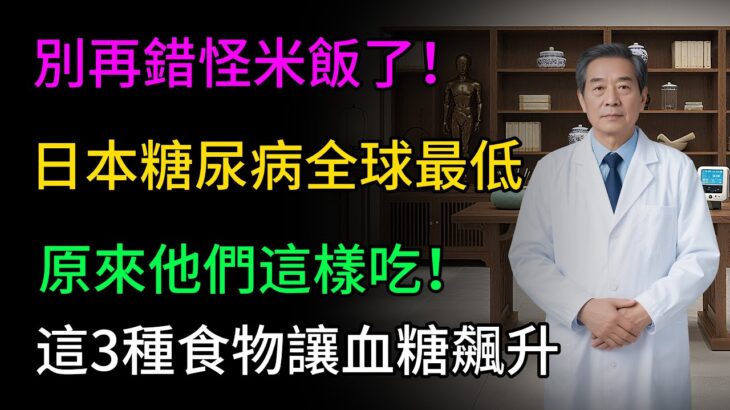 米飯根本不是糖尿病的真凶！血糖飆升的元凶是這3類「偽健康食品」，很多人戒了米飯卻還在吃！#健康知识 #老年健康 #健康养生