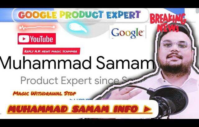 4 September Magic NFT withdrawal update Google approved me as a product expert Reply to A.k  news