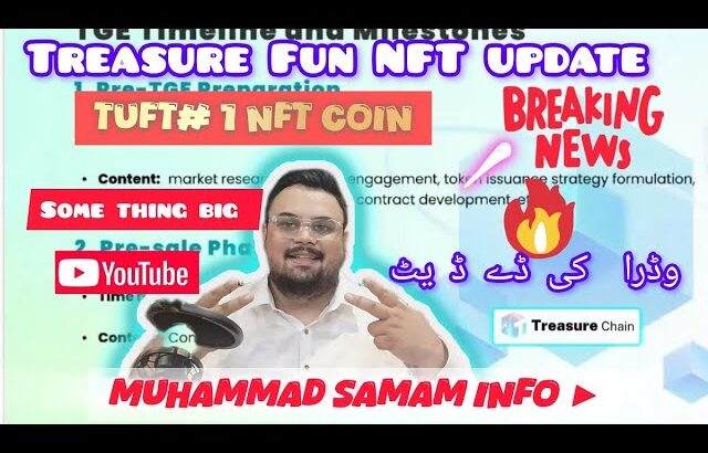 6 September Treasure NFt withdrawal update today, Treasure NFt withdrawal  Tuft $ withdrawal update