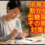 「中高年の7割が悩む2型糖尿病：その原因と対策は？」