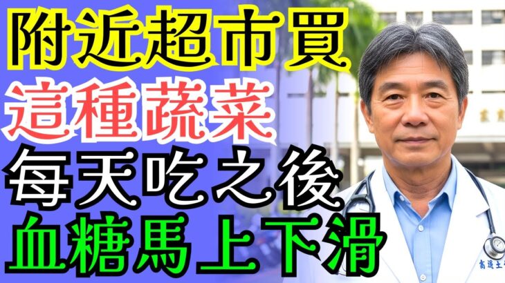 90歲醫師公開！糖尿病患者必吃的5種穩定血糖食物