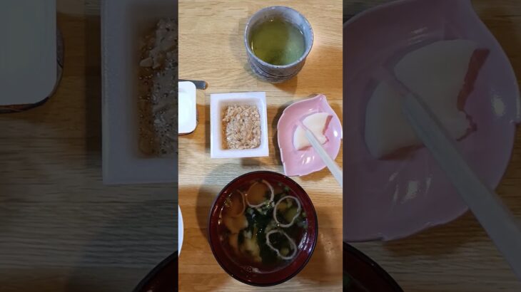 頑固な便秘と糖尿病が改善した食事　9/1の朝食