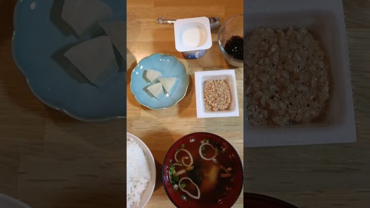 頑固な便秘と糖尿病が改善した食事　9/10の朝食
