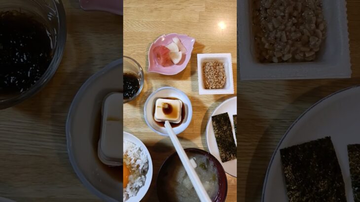 頑固な便秘と糖尿病が改善した食事　9/14の朝食　 #朝ごはん#便秘対策