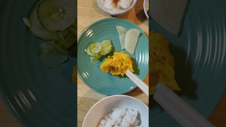 頑固な便秘と糖尿病が改善した食事　9/16の夕食