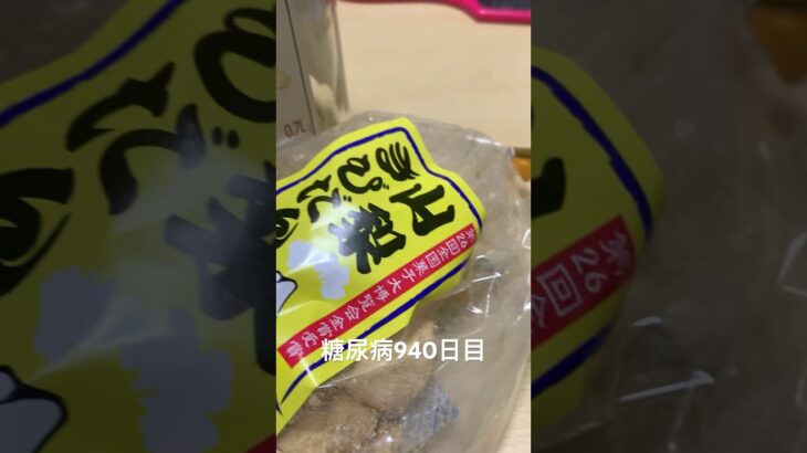 糖尿病全食事記録940日目 山梨きびだんご食べた