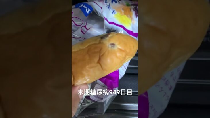 ブドウのコッペパン食べた 糖尿病全食事記録949日目