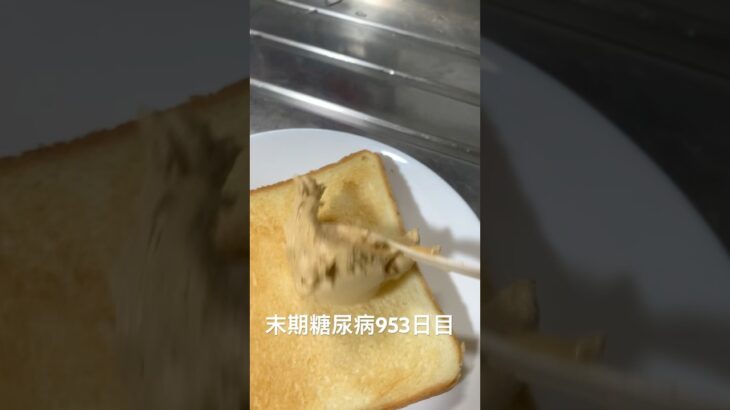 ピーナッツクリームパンから塩バターパンやった 糖尿病全食事記録953日目