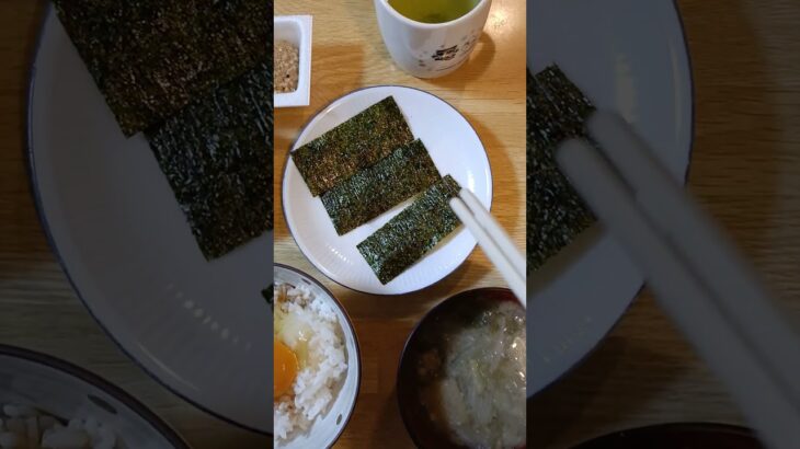 頑固な便秘と糖尿病が改善した食事　9/8の朝食