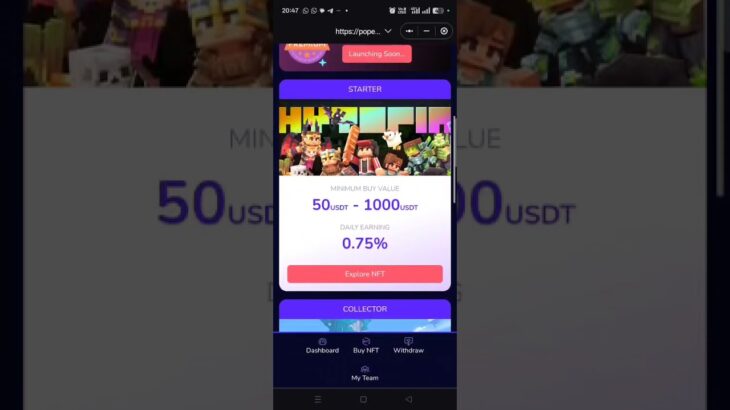 Deposit and buy NFT from Popeye world easily #popeyeworld