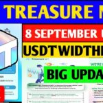 Good News🥰 Treasure NFT New Update Today | Treasure FUN New Update Today |Scam, Problem Withdrawal.