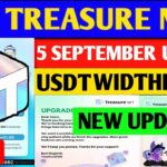 Good News🤑 Treasure NFT New Update | Treasure FUN New Update Today | Treasure Nft Withdrawal Update