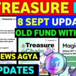 Good News😊 Treasure NFT New Update | Treasure FUN New Update Today | Treasure Nft Withdrawal Update