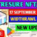 Good News😱 Treasure NFT New Update | Treasure FUN New Update Today | Treasure Nft Withdrawal Updates