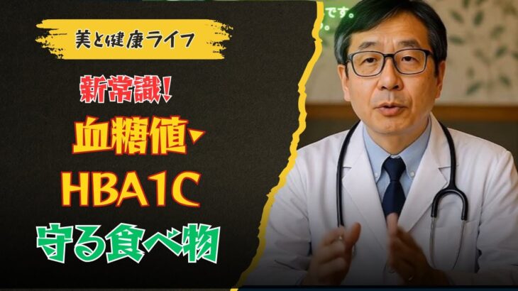 【必見】糖尿病予防の新常識！血糖値とHbA1cを守る意外な食品【医師解説】