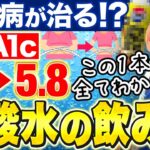 【奇跡の飲み物】糖尿病HbA1cが治る!?炭酸水の摂り方がこの1本で全てわかります【現役糖尿病内科医】