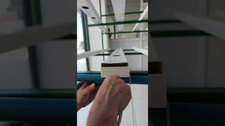 Hidroponik NFT kanala Su giriş bağlantısı Nasıl yapılır ?