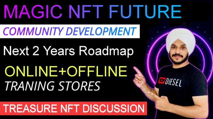Magic NFT Community Development Future Roadmap || Online Offline Stores || Treasure NFT Discussion