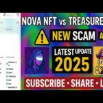 NOVA NFT vs TREASURE NFT ⚠️ New Scam Alert | Latest Update 2025 🚨💰” #scam #asmrsounds